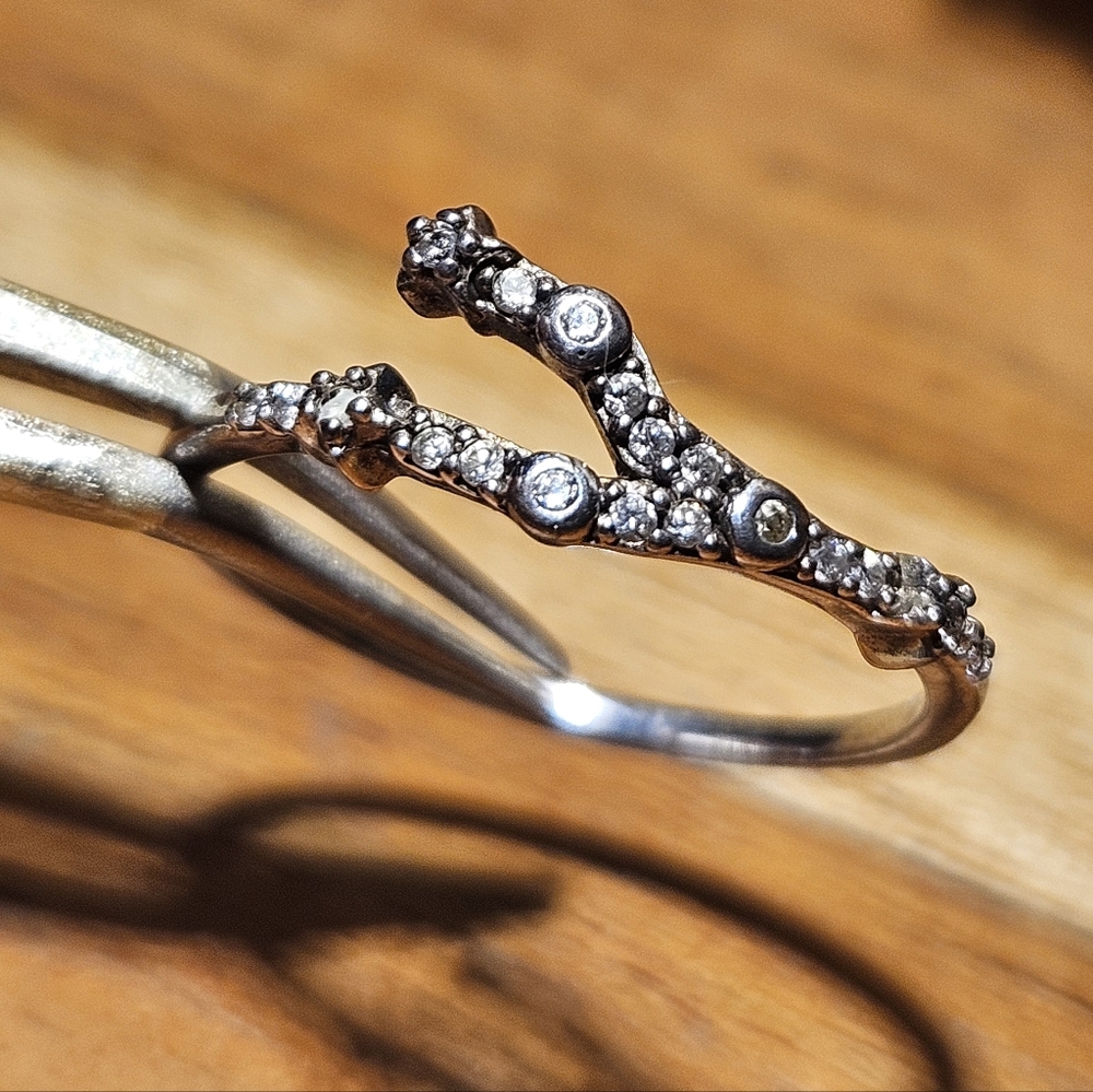 April Sterling Silver Taurus Zodiac Ring 925 Fragrant Jewels Constellation